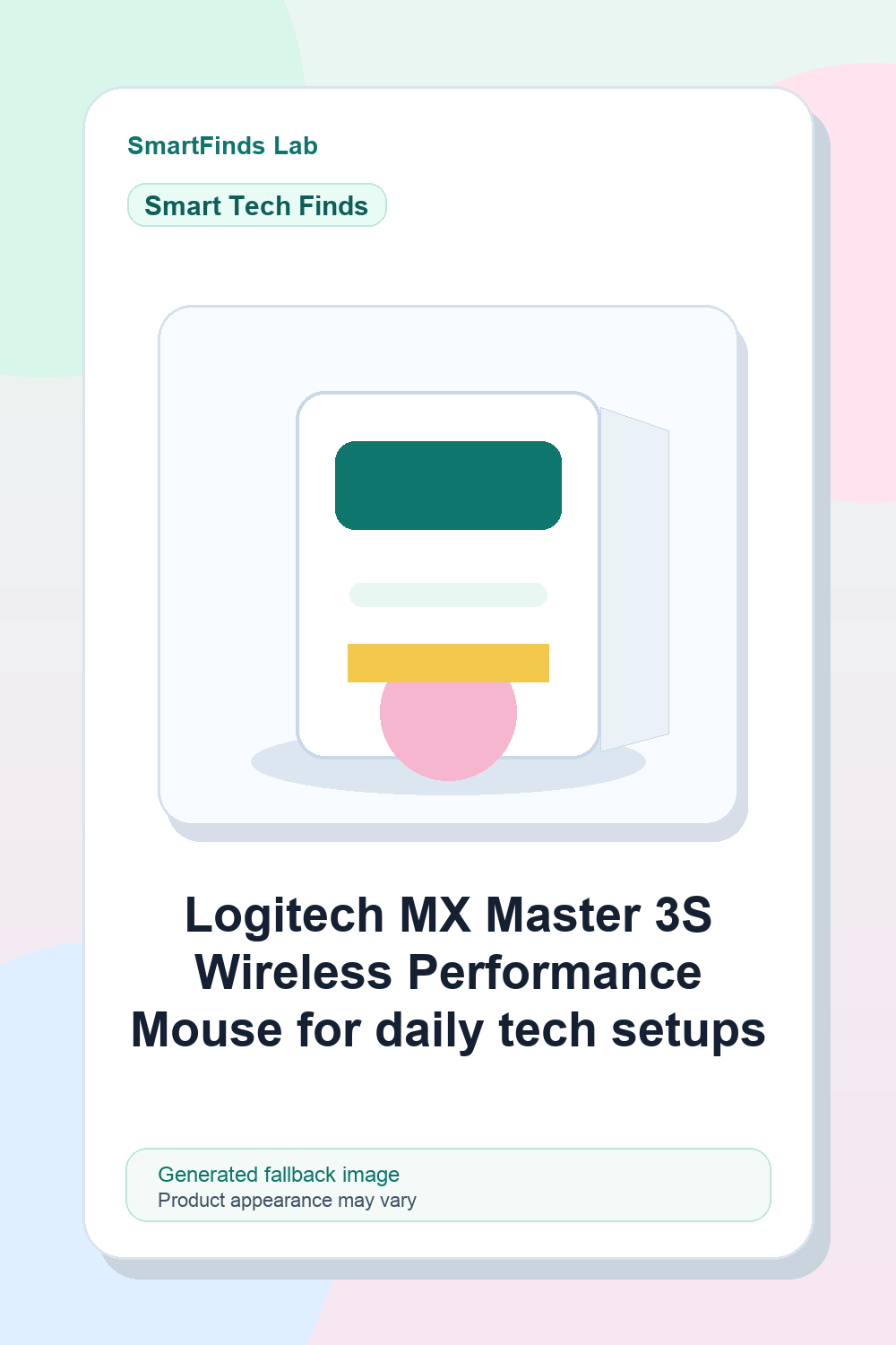 Logitech MX Master 3S Wireless Performance Mouse