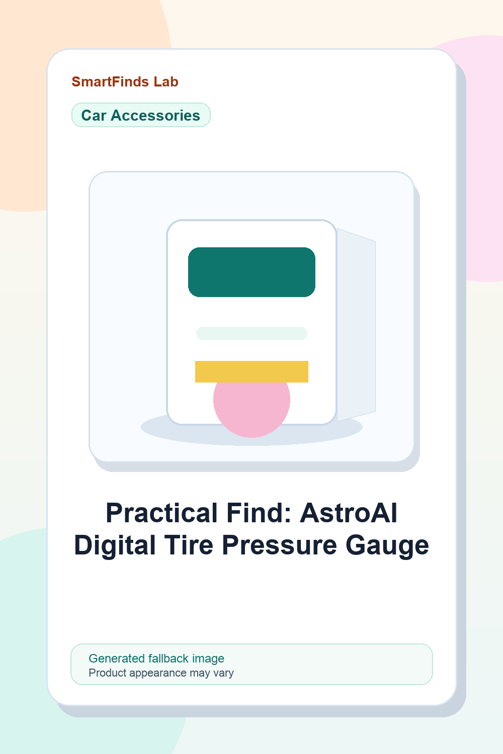 AstroAI Digital Tire Pressure Gauge