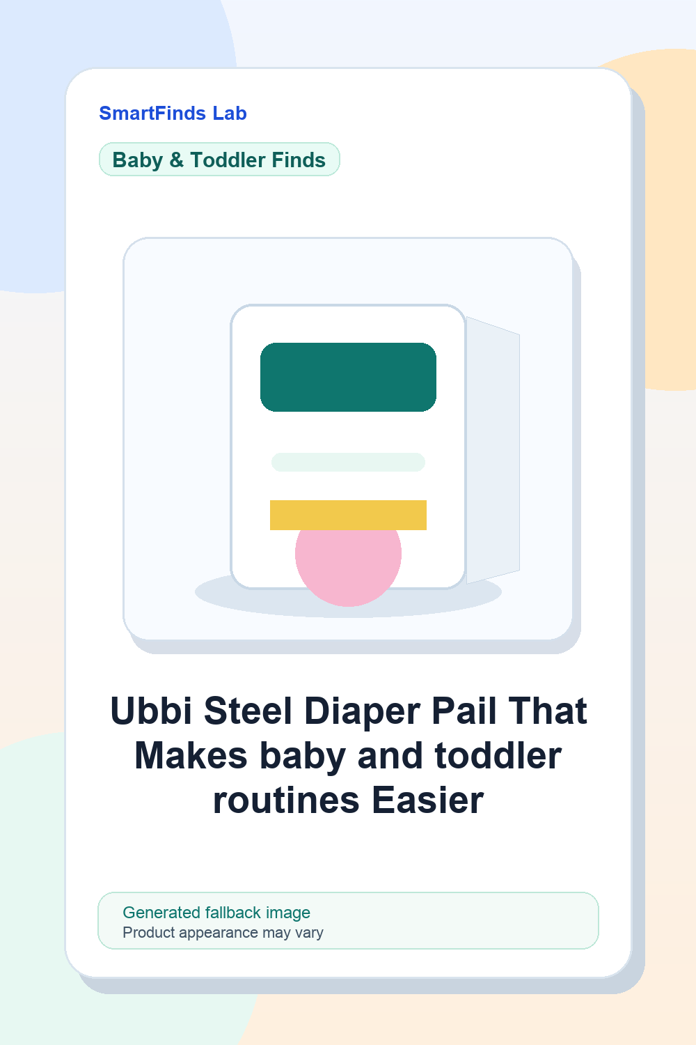 Ubbi Steel Diaper Pail