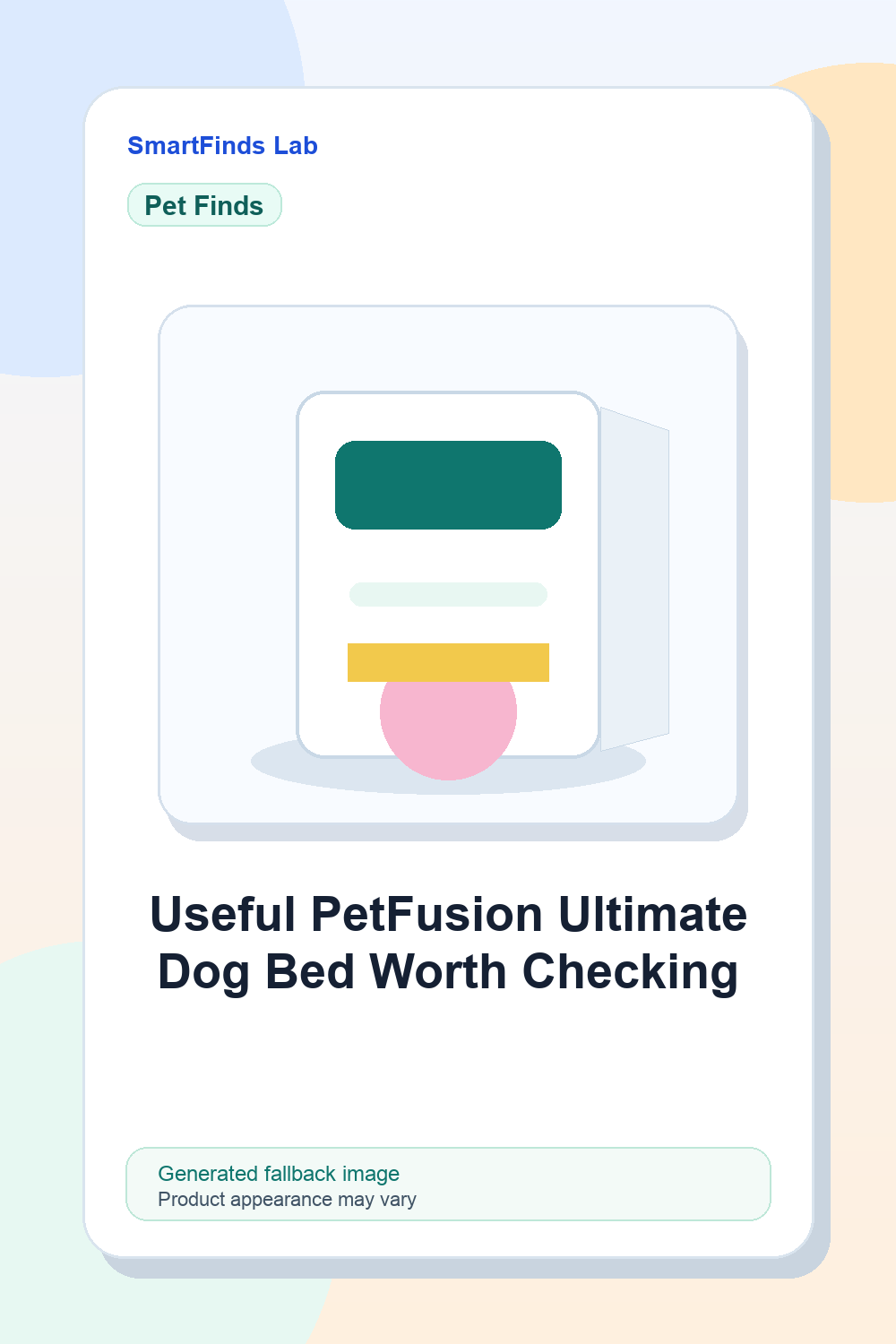 PetFusion Ultimate Dog Bed