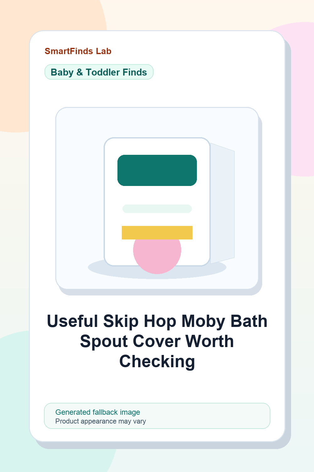 Skip Hop Moby Bath Spout Cover